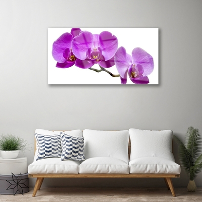 Quadro acrílico Flores na Parede