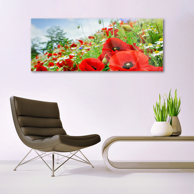 Quadro acrílico Flores Natureza