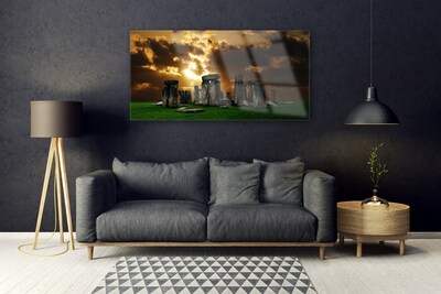 Quadro acrílico Paisagem de Pedras