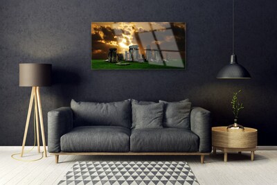 Quadro acrílico Paisagem de Pedras