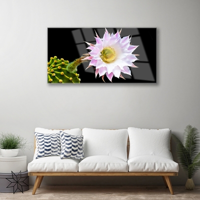 Quadro acrílico Flor na Parede