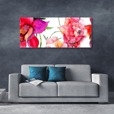 Pintura acrílica Arte de flores