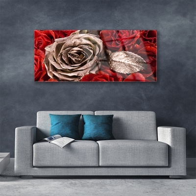 Quadro acrílico Flores de rosas