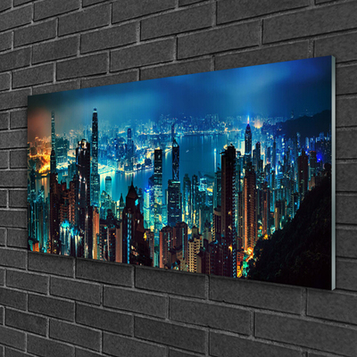 Quadro acrílico Casas da Cidade