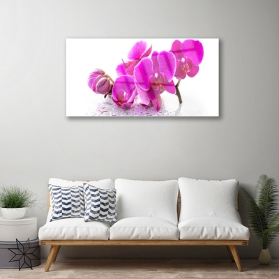 Quadro acrílico Flores Amor-perfeito