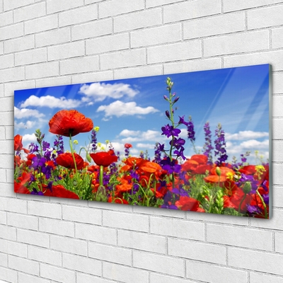 Quadro acrílico Planta de tulipas