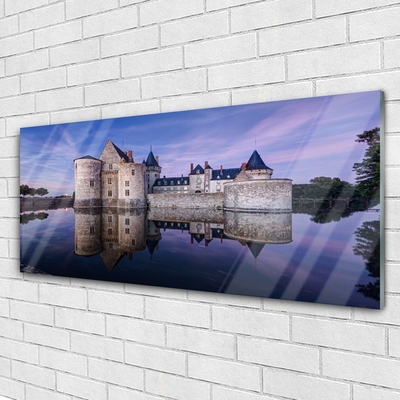 Quadro acrílico Arquitetura Castle Water