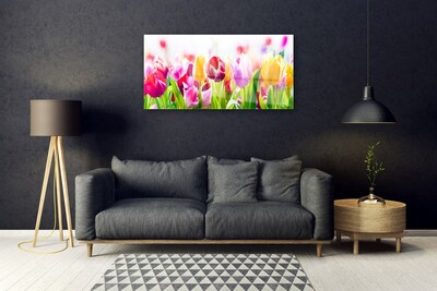 Quadro acrílico Tulipas Flores