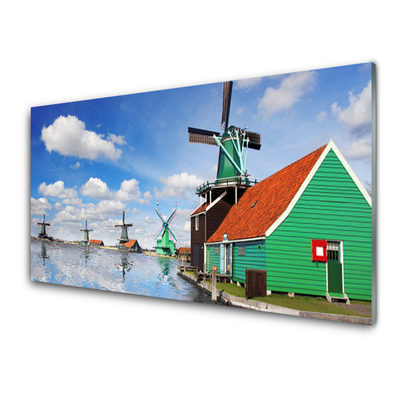 Quadro acrílico Arquitetura residencial