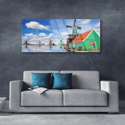 Quadro acrílico Arquitetura residencial