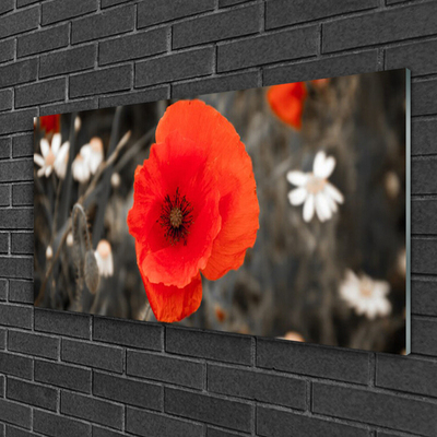 Pintura acrílica Planta de flores