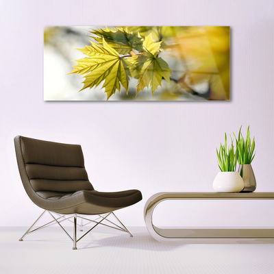 Quadro acrílico Folhas Planta