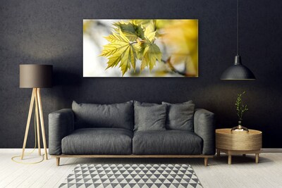 Quadro acrílico Folhas Planta