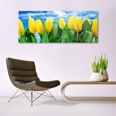 Pintura acrílica Tulipas Flores