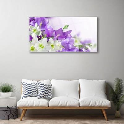 Quadro acrílico Planta de flores