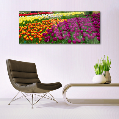 Pintura acrílica Tulipas Flores