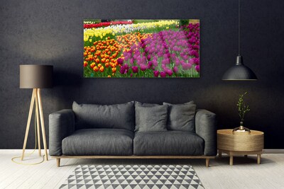 Pintura acrílica Tulipas Flores