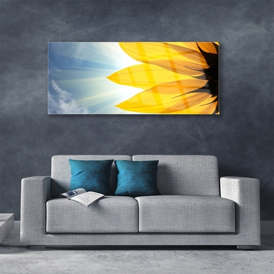 Pintura acrílica Planta de pétalas