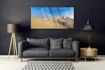Quadro acrílico Paisagem desértica de areia