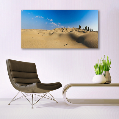 Quadro acrílico Paisagem desértica de areia