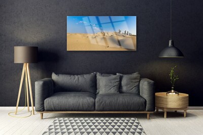 Quadro acrílico Paisagem desértica de areia