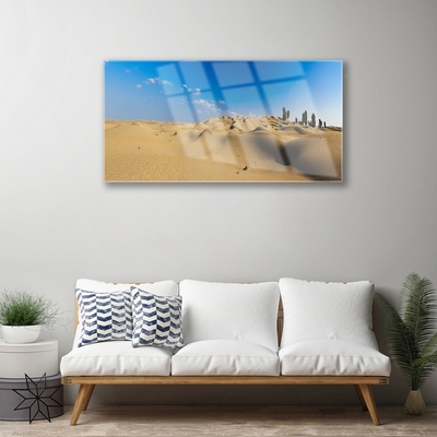 Quadro acrílico Paisagem desértica de areia