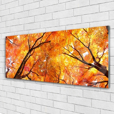 Pintura acrílica Árvores Natureza