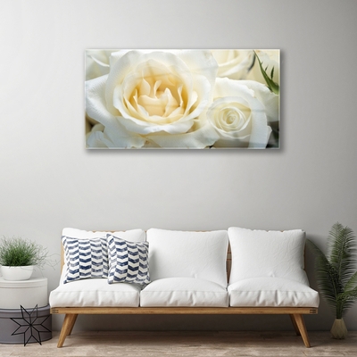 Pintura acrílica Flores de rosas