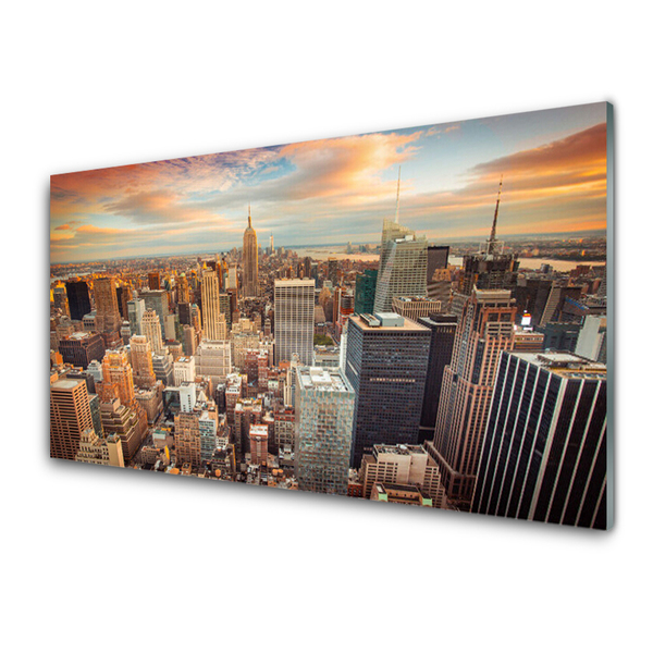 Quadro acrílico Casas da Cidade