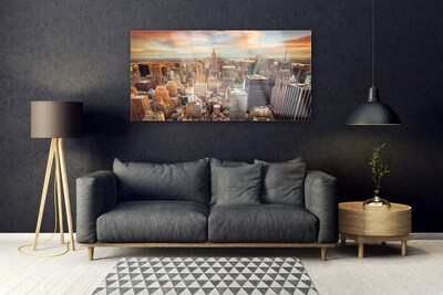 Quadro acrílico Casas da Cidade