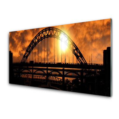 Quadro acrílico Arquitetura de pontes