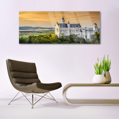 Quadro acrílico Paisagem das Montanhas do Palácio