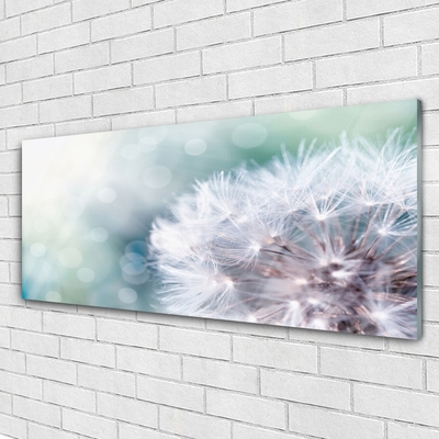 Pintura acrílica Planta dente-de-leão