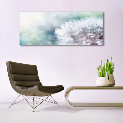 Pintura acrílica Planta dente-de-leão