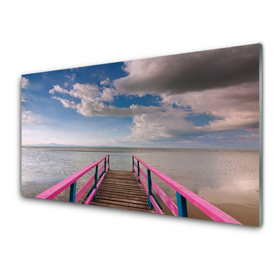 Quadro acrílico Arquitetura do Mar da Ponte