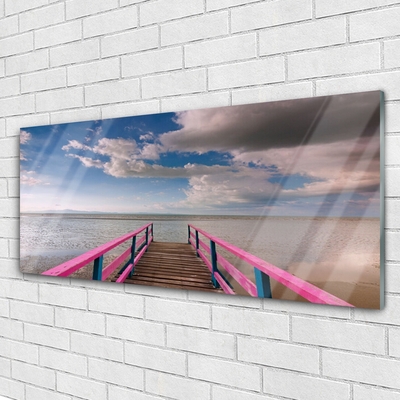 Quadro acrílico Arquitetura do Mar da Ponte