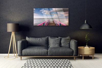 Quadro acrílico Arquitetura do Mar da Ponte