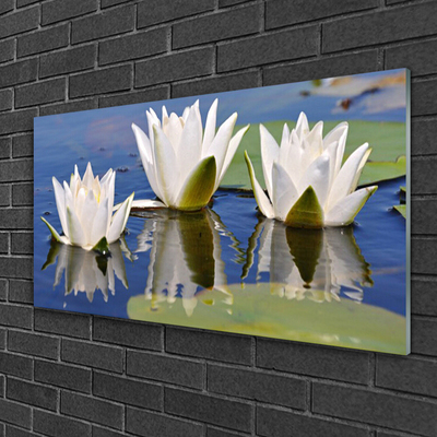 Pintura acrílica Planta de flores