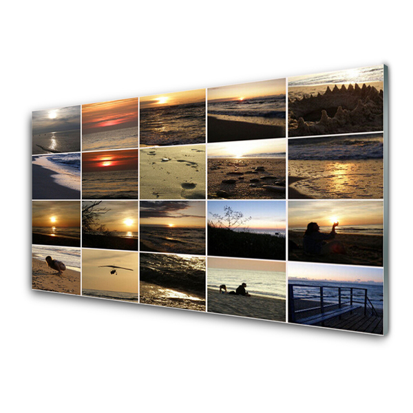 Quadro acrílico Paisagem Marinha