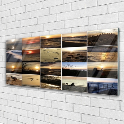 Quadro acrílico Paisagem Marinha