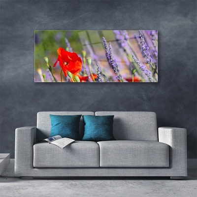 Quadro acrílico Planta de flores