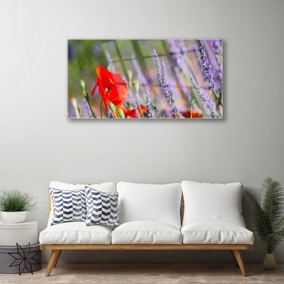 Quadro acrílico Planta de flores