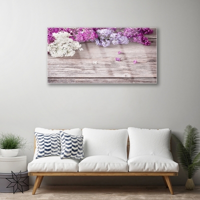 Quadro acrílico Planta de flores