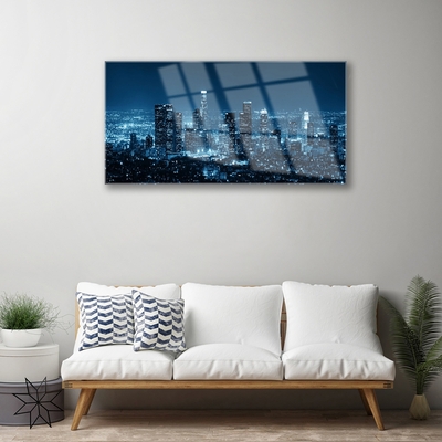 Quadro acrílico Casas da Cidade