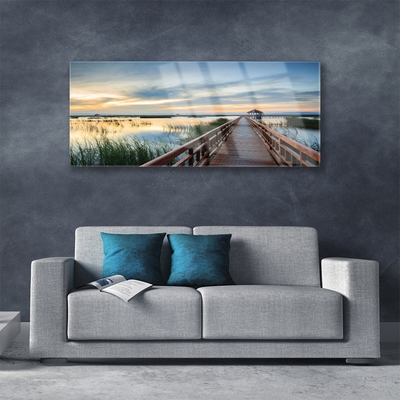 Quadro acrílico Arquitetura de pontes