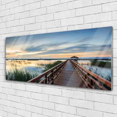 Quadro acrílico Arquitetura de pontes