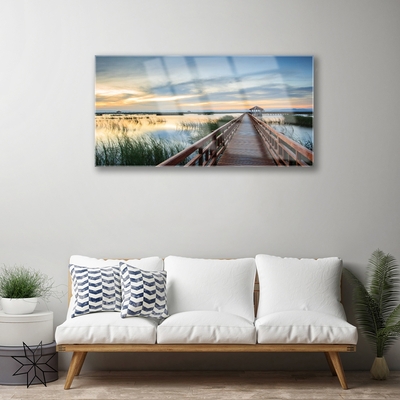 Quadro acrílico Arquitetura de pontes