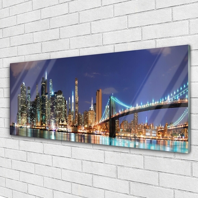 Quadro acrílico Arquitetura da Cidade da Ponte