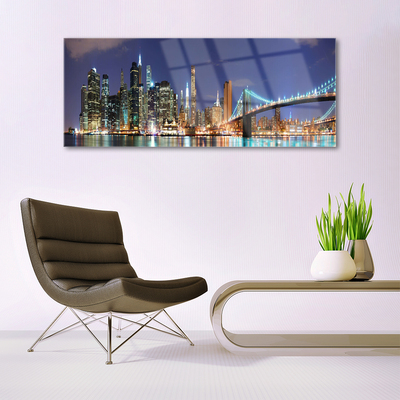 Quadro acrílico Arquitetura da Cidade da Ponte