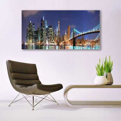 Quadro acrílico Arquitetura da Cidade da Ponte